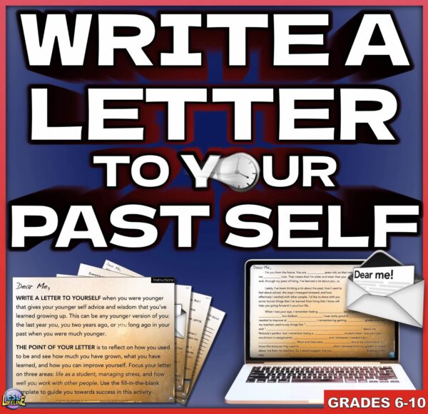 Write a Letter to Yourself Metacognition Activity | End of Year Reflection