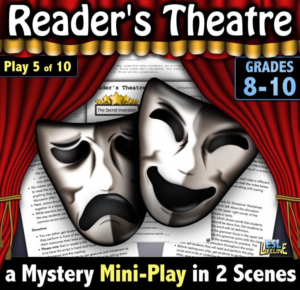 Readers Theater Script, Reading Strategies & Grammar Clauses Practice ...