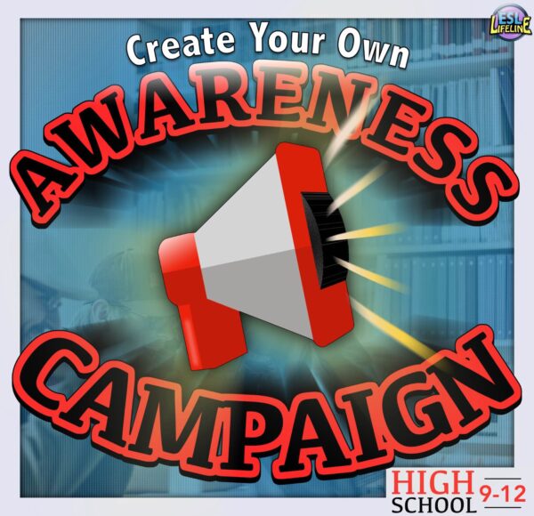 Project Based Learning Awareness Campaign Activity & Worksheets for High School