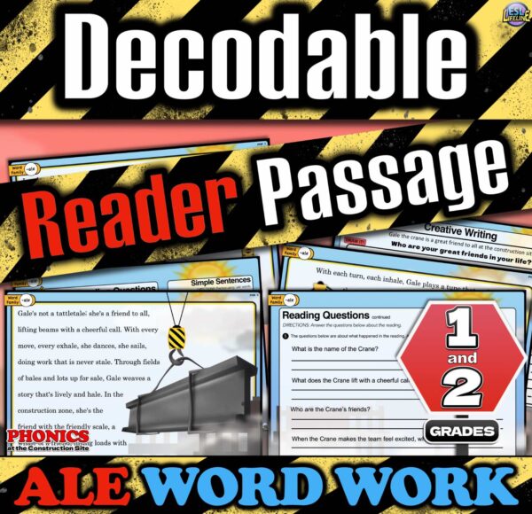 Decodable Readers, Young ELLs Reading Comprehension with Word Work ALE Words