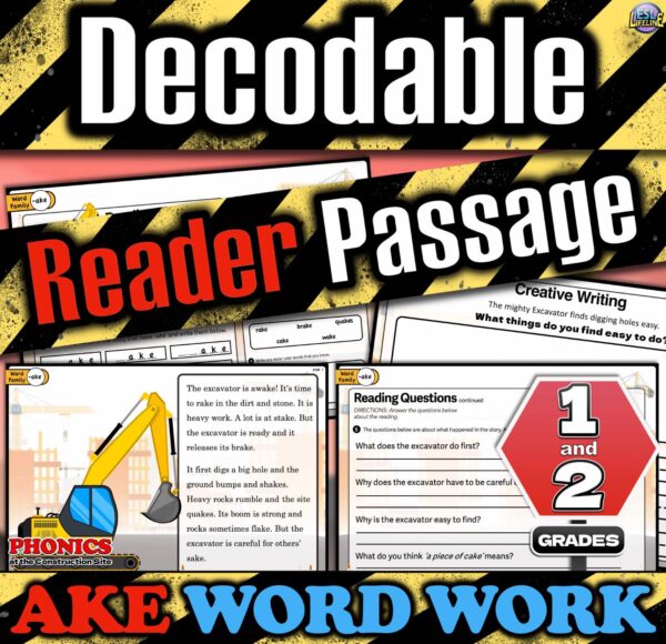 Decodable Readers, Young ELLs Reading Comprehension with Word Work AKE Words