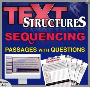 Text Structures Sequencing