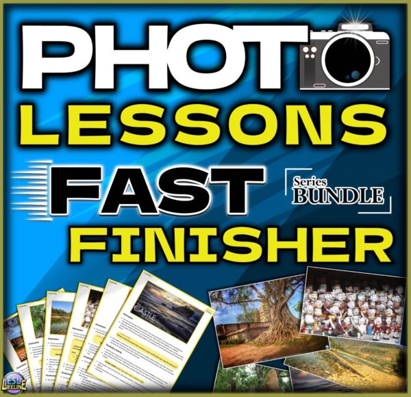 No Prep Supplementary ESL Activities | Photo Lessons for Fast Finishers BUNDLE