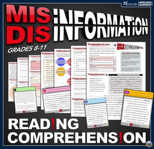 Informational Reading Comprehension Passage Misinformation Disinformation