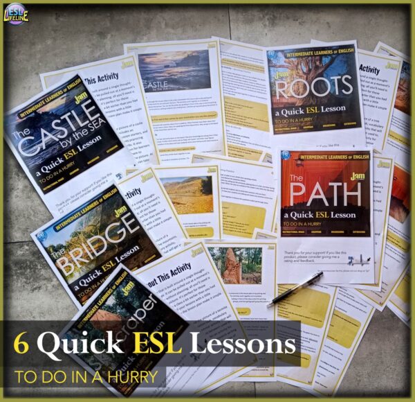 No Prep Supplementary ESL Activities | Photo Lessons for Fast Finishers BUNDLE