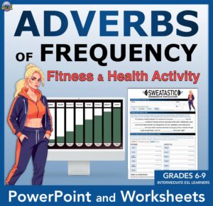 Adverbs of Frequency - Health & Fitness Gym Membership Activity for ESL Students